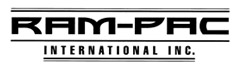 Ram-Pac International Inc. Ram-Pac International Inc.